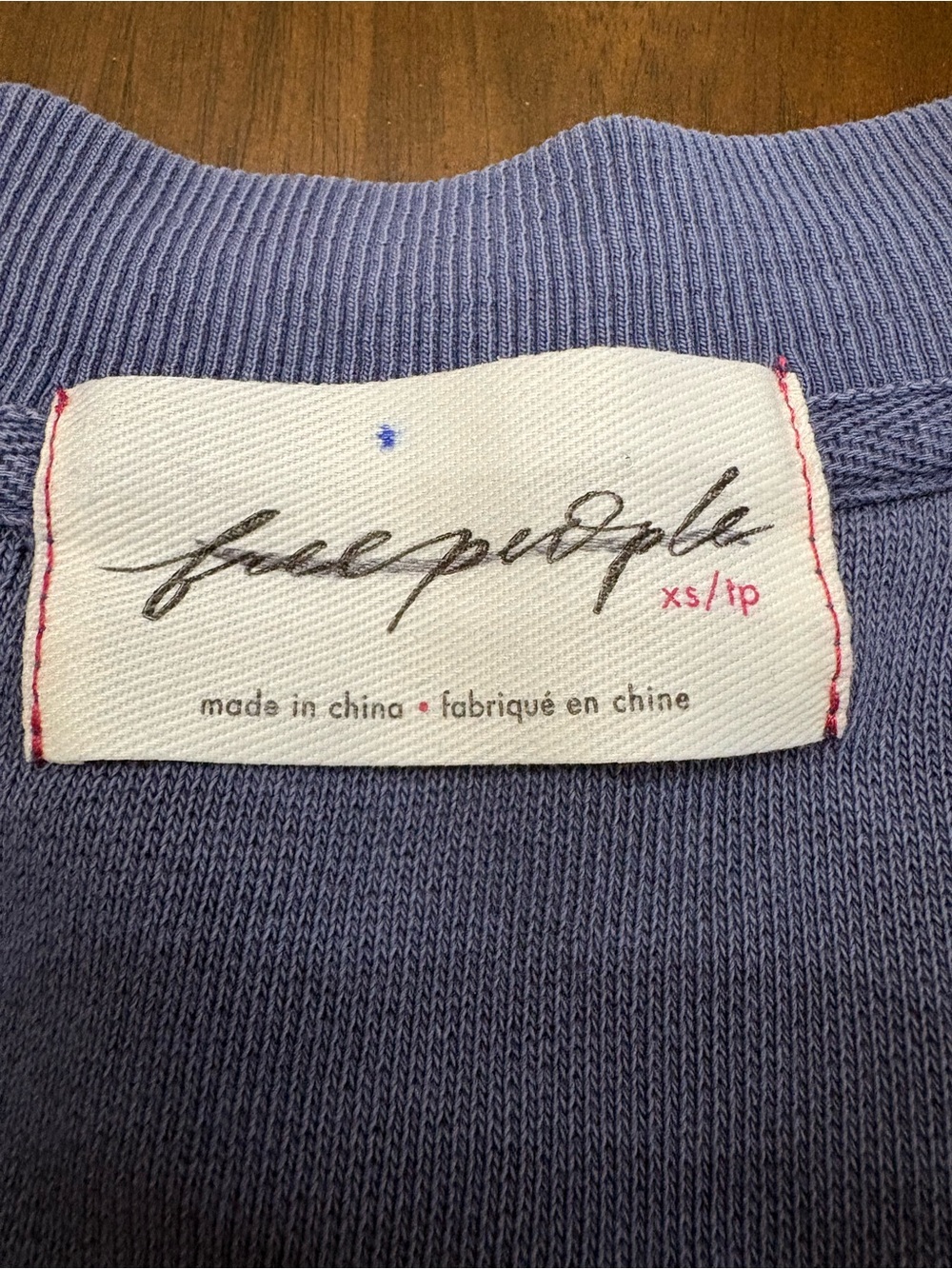 Free People Sleeveless Button-Front Top in Navy - Picture 3 of 7
